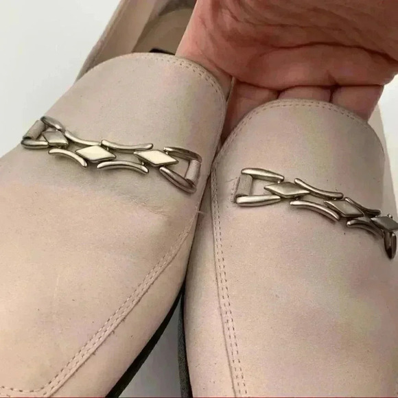 Whats what flats sz 8 linkage nubuck suede loafers - Picture 10 of 12
